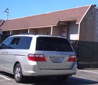 San Mateo Gymnastics parking at Pump It up parking lot